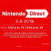 Nintendo Direct Scheduled for March 8th, 2018