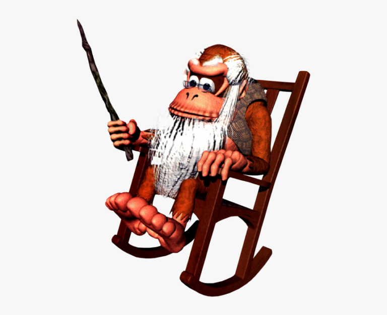 Cranky Kong Congratulates Players